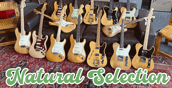 Fender Custom Shop Naturals